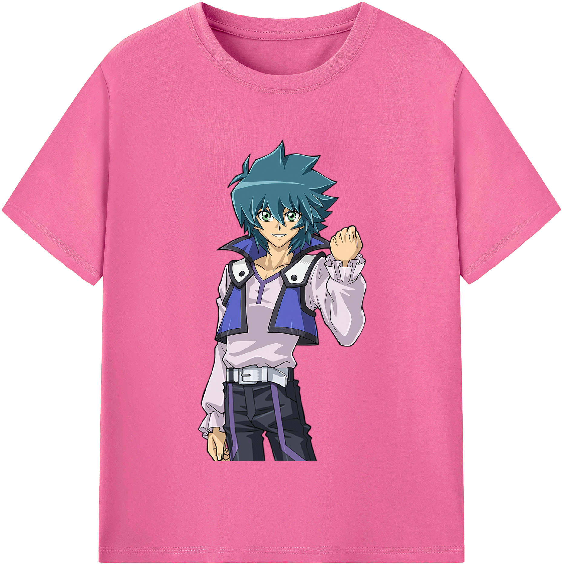 （画像用） 遊☆戯☆王 Yu-Gi-Oh! レディースカジュアルプリントTシャツ（綿100％）